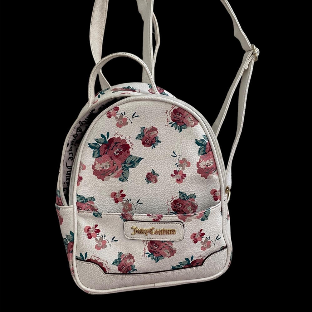 Juicy Couture Mini back pack with makeup bag